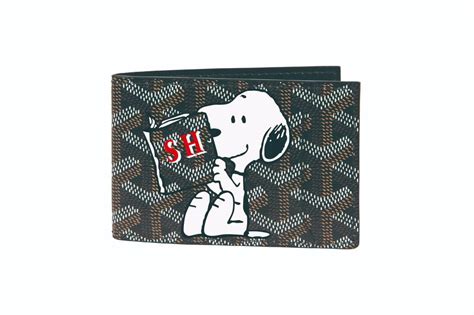 PEANUTS x Goyard Snoopy Wallet 